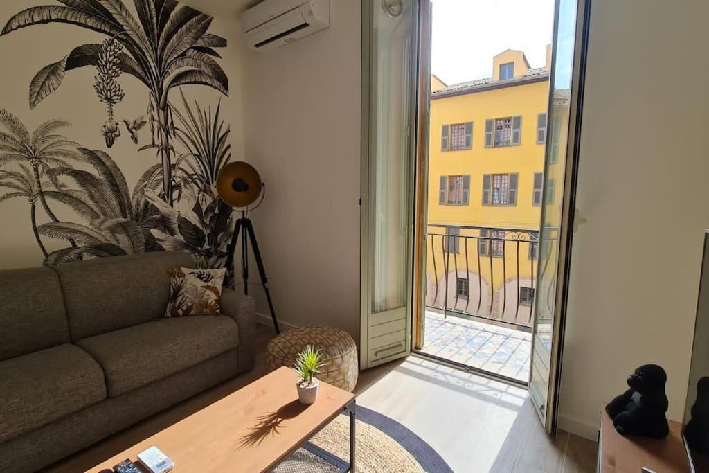 Jean Jaures - Vieux Superbe T2 Ensoleille Avec Grand Balcon Appartamento Nizza